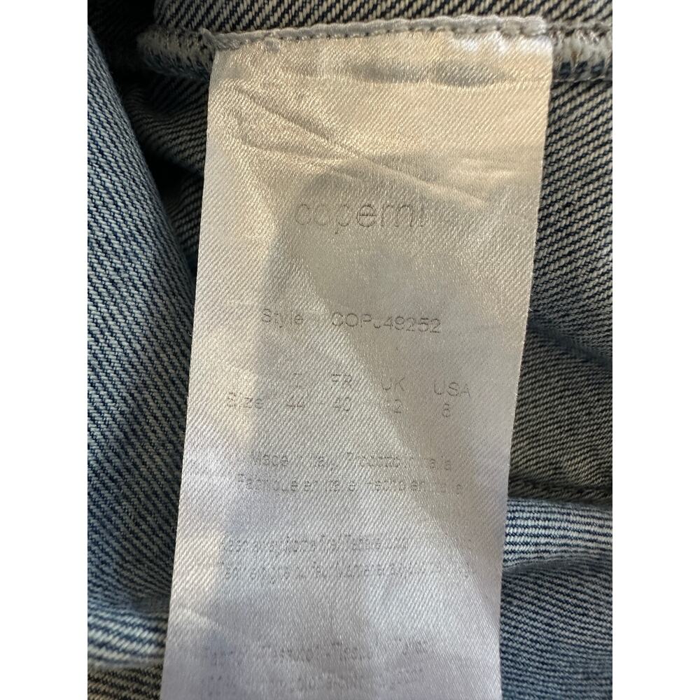Coperni Denim Cargo Micro Mini Skirt SIZE 8 Jean Designer Utility Low Rise $590 - Picture 13 of 13